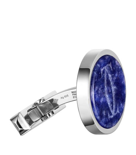 cartier mens cufflinks|cartier cufflinks engraved.